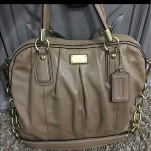 Coach Kristin Pleated satchel